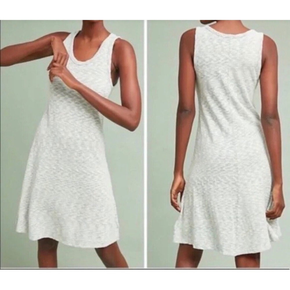 Sol Angeles x Anthropologie Green Marled Tank Dress Large